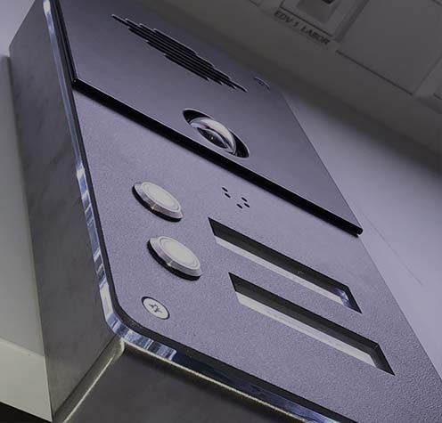 Camera door station